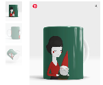Caneca Amlie Retrado